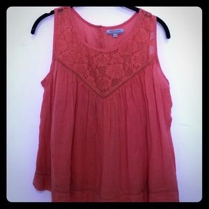 World Market coral top